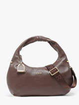 Sac Port paule Babyatoutprix - Lucie Cuir Etrier Marron babyatoutprix - lucie ELUC129M