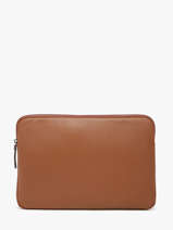 Leather 13" Flandres Laptop Cover Etrier Brown flandres EFLA8833