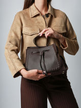 Sac Bandouli�re Brumby Etrier Marron brumby EBRU148M-vue-porte