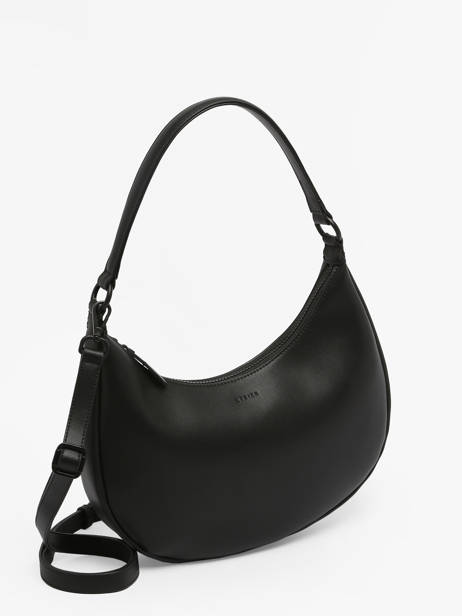 Shoulder Bag Oxer Leather Etrier Black oxer EOXE017M other view 2