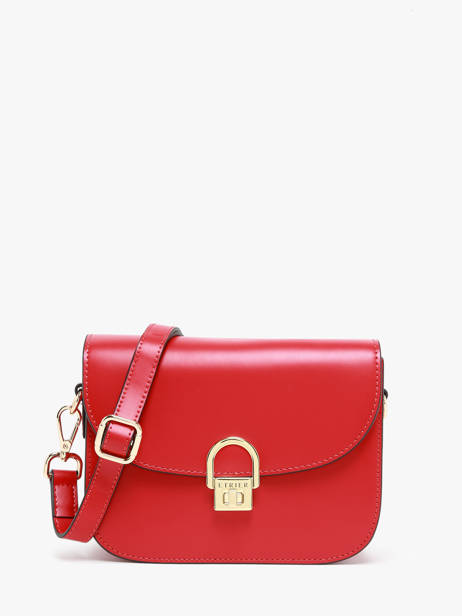 Sac Bandoulière Altair Cuir Etrier Rouge altair EALA081M