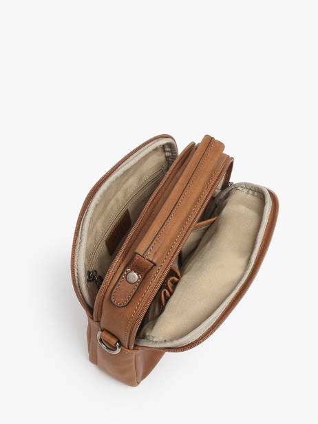 Leather Spider Crossbody Bag Etrier Brown spider ESPI732M other view 3