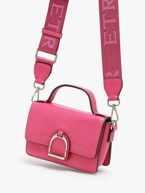 Xs Crossbody Bag Altesse Leather Etrier Pink altesse EALT048X other view 2