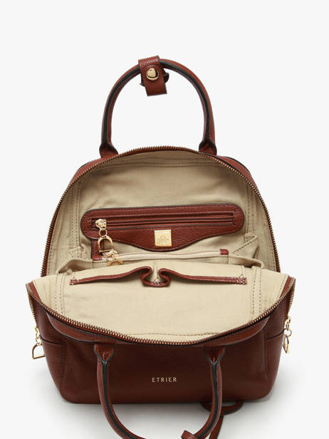 Backpack Tradition Leather Etrier Brown tradition ETRAB37S other view 3