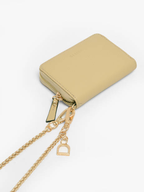 Coin Purse Equestre Leather Etrier Beige equestre EEQT096M other view 2